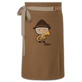 Da Oid Sinzer Musikinstrumente Schuerze Vorbinder Braun Haidham Front